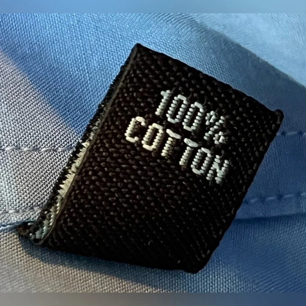 Michael Kors - Blue Long Sleeved Dress Shirt - 16-1/2 32/33 - Picture 5 of 6